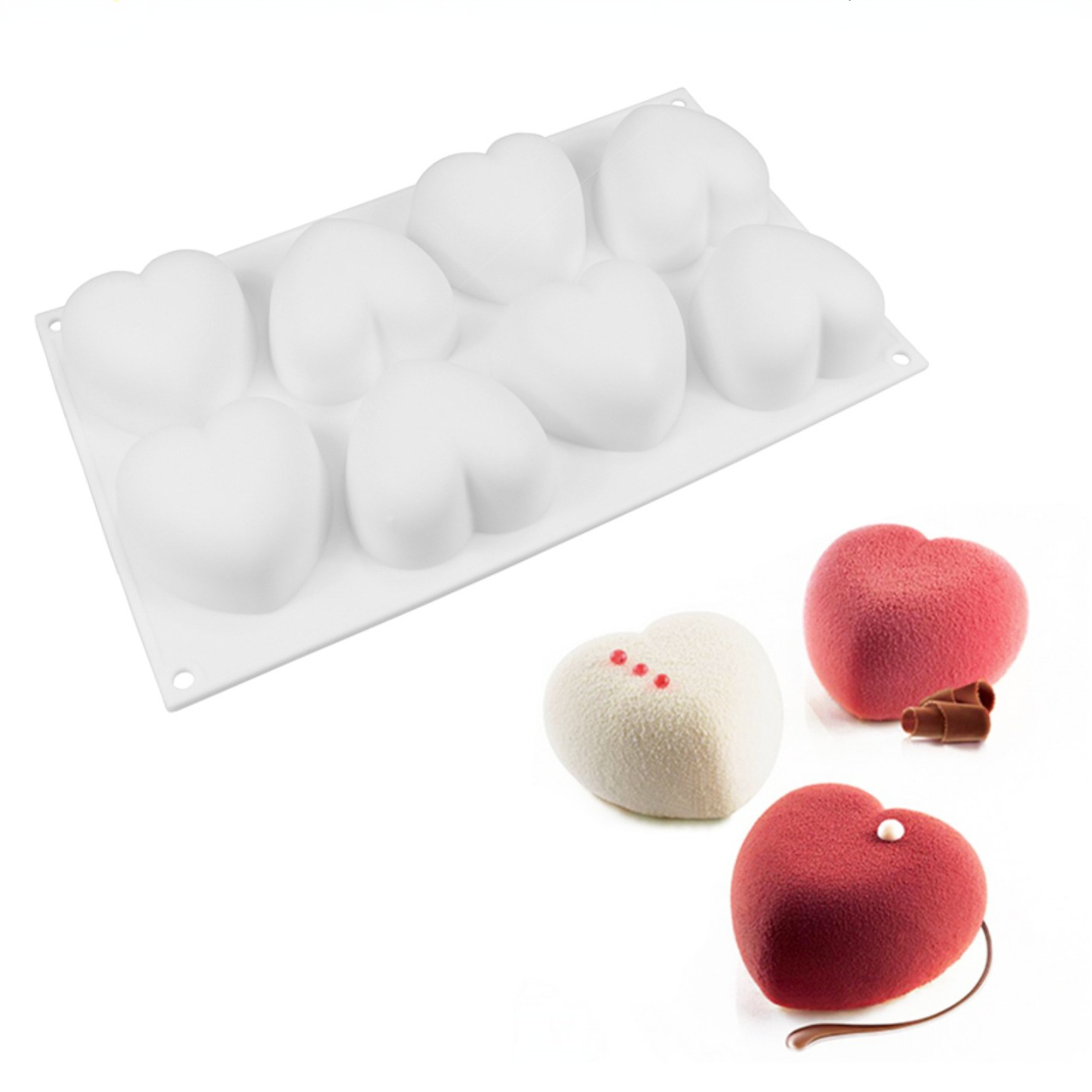 Soap Making Vendors - Love Heart cetakan sabun silikon buatan