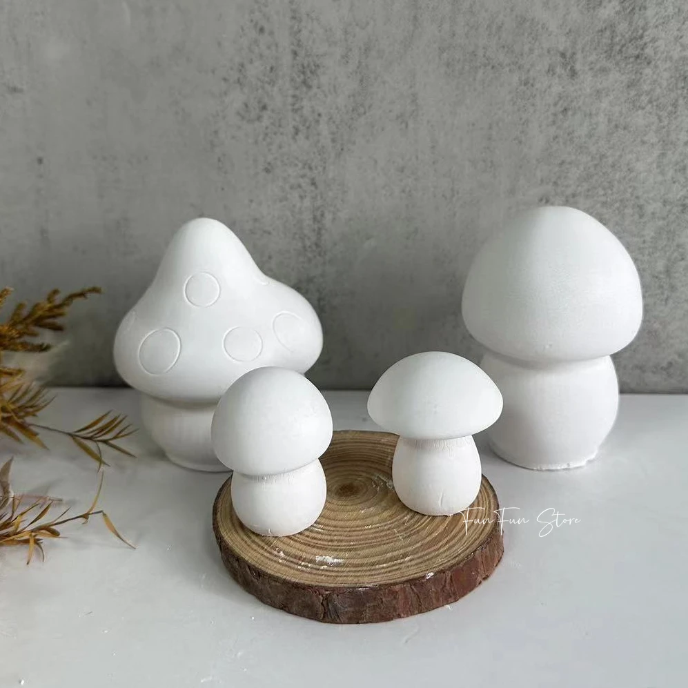 Soap Making Additives - Cetakan silikon lilin jamur 3D cetakan