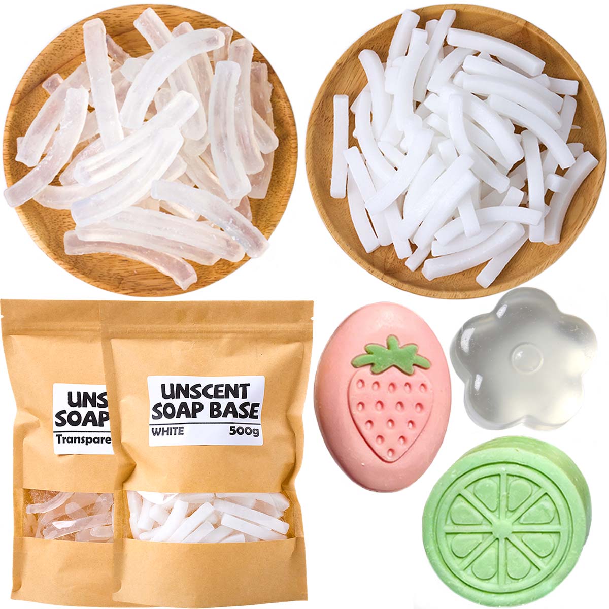 Soap Making With Soap Base - 500G Sabun Gliserin DIY Sabun Aromatik