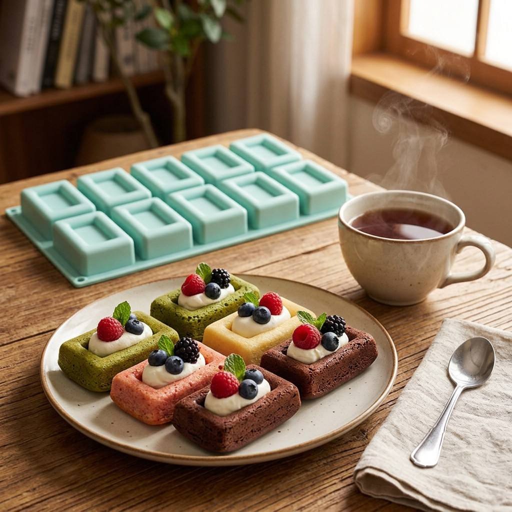 Cetakan Kue Silikon Persegi Pa - Soap Making Vendors ulasan dan harga