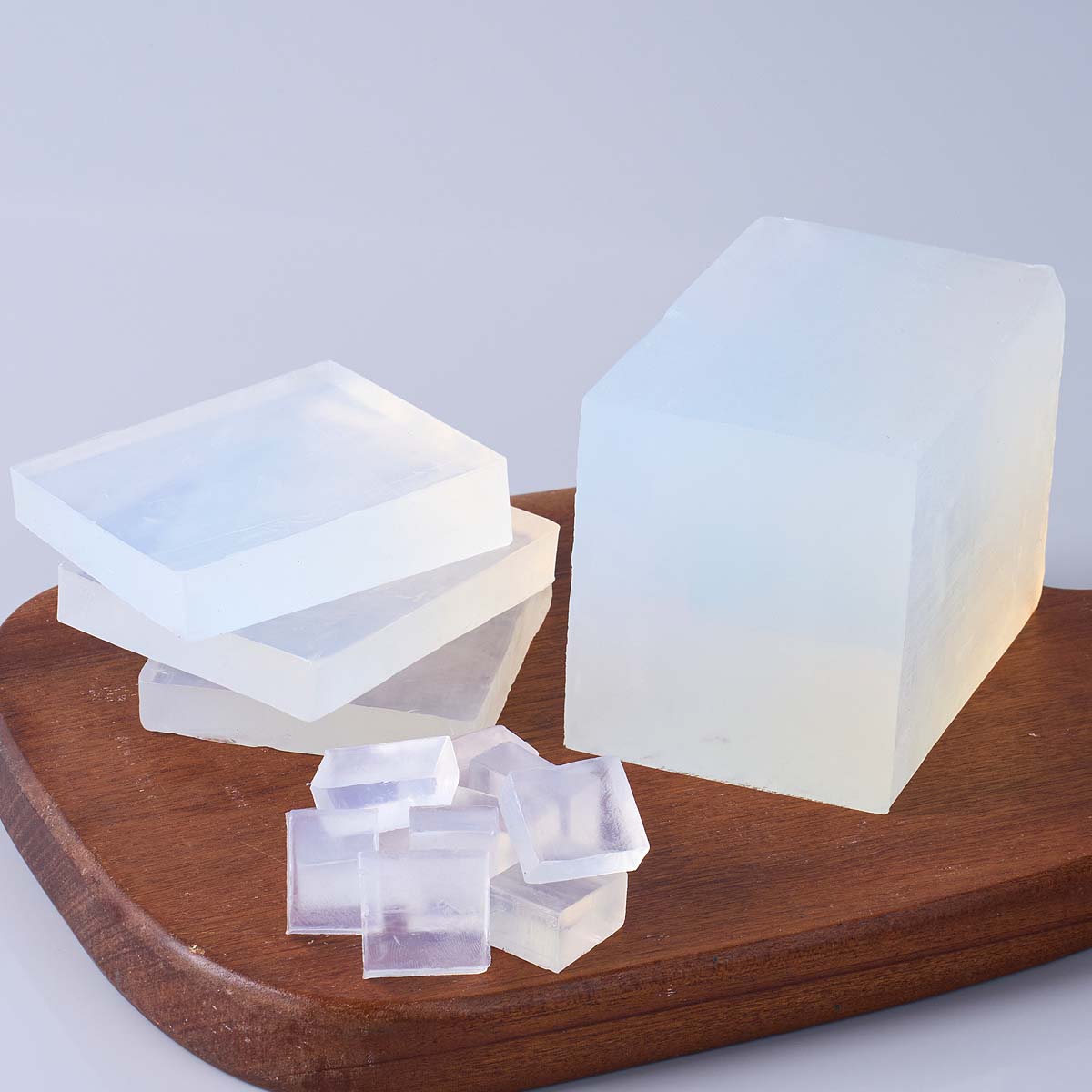 1000g Basis Sabun Putih Transp - Soap Making With Soap Base ulasan dan harga
