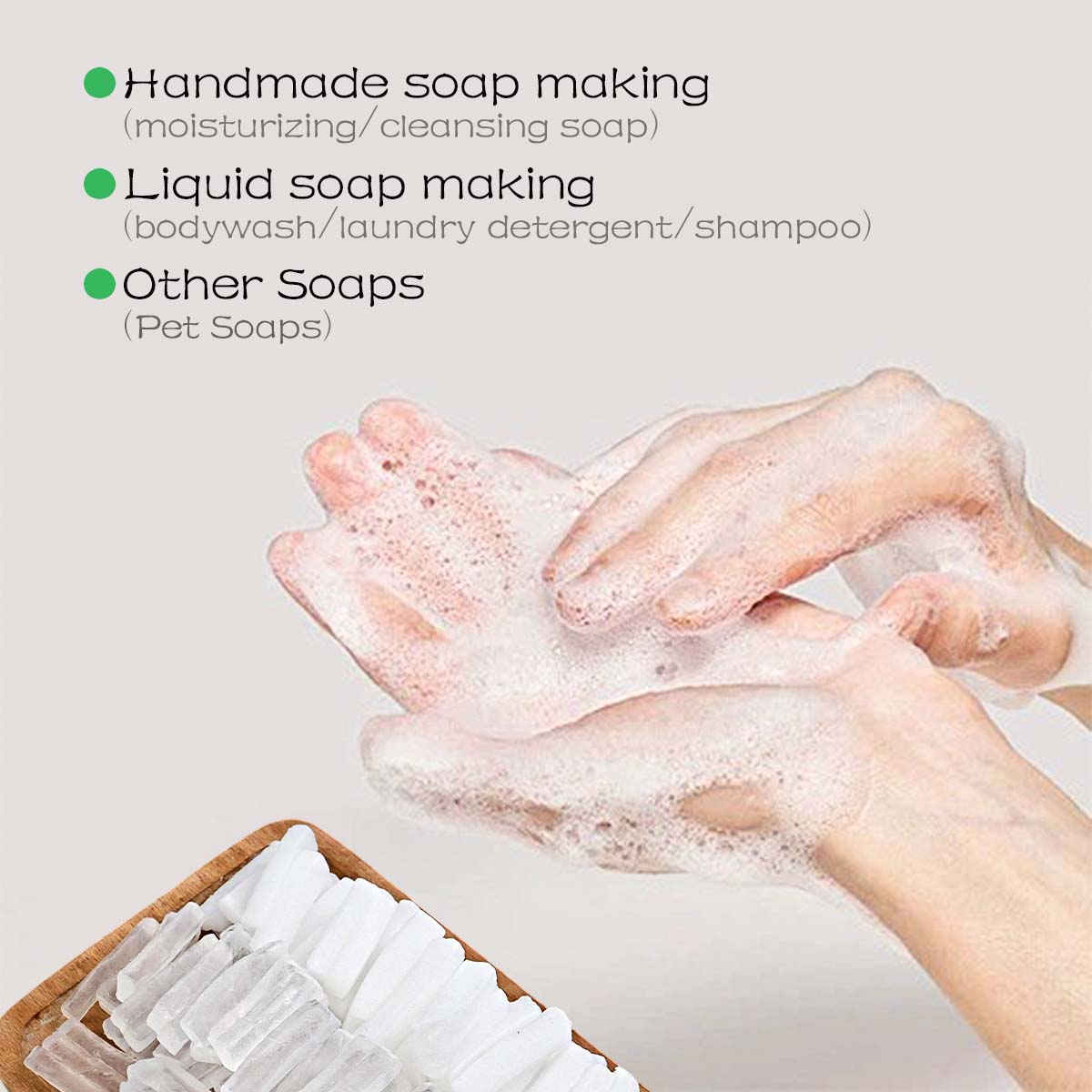 Bahan Dasar Sabun Batang DIY P - Soap Making With Soap Base ulasan dan harga