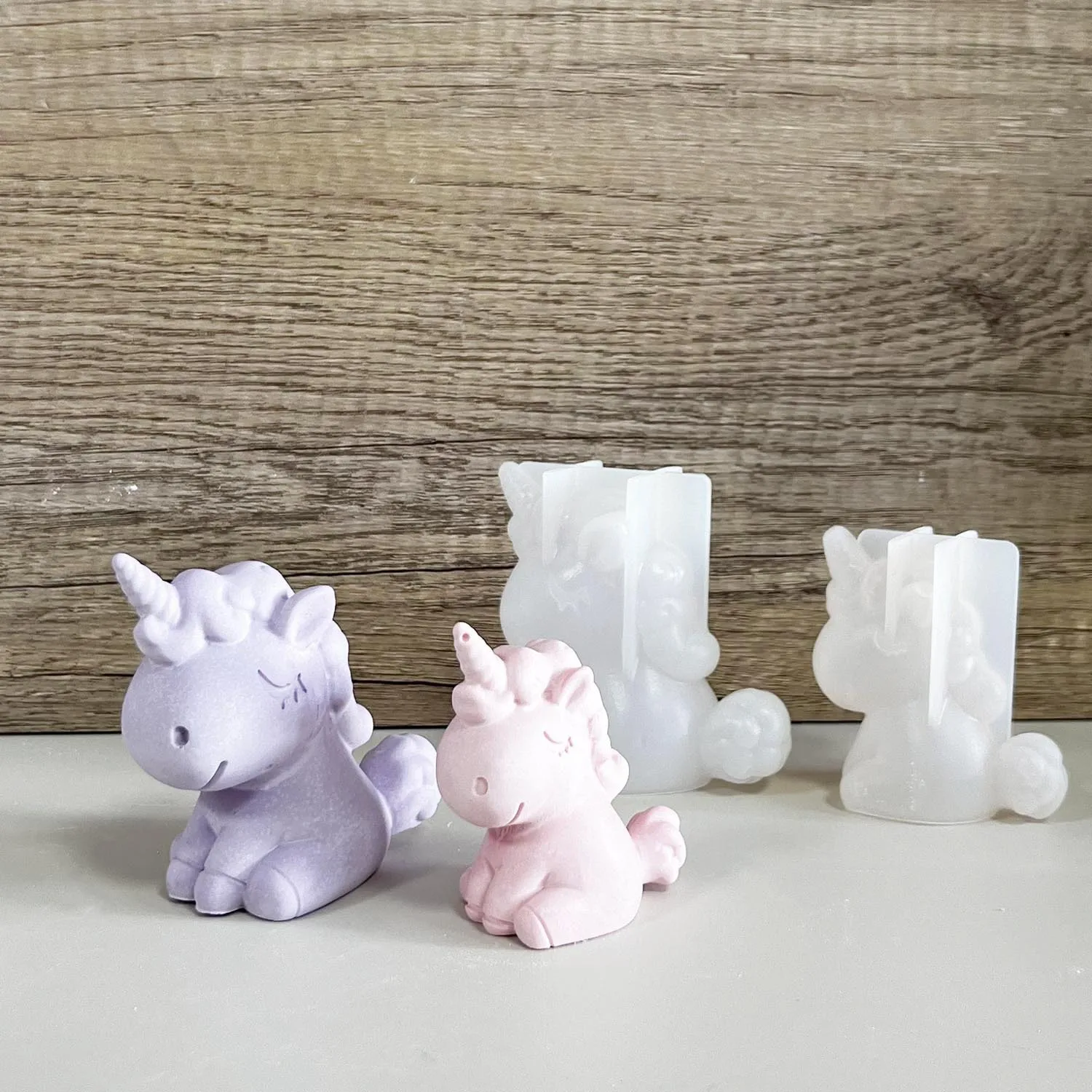 3D silikon geometris Unicorn k - Soap Making Vendors ulasan dan harga