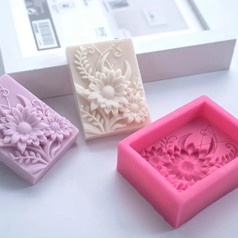 Cetakan Silikon Sabun Persegi  - Soap Making Additives ulasan dan harga
