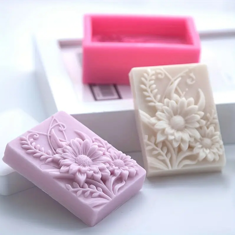 Cetakan Silikon Sabun Persegi  - Soap Making Additives ulasan dan harga