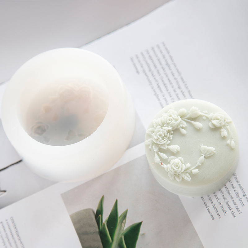 Bentuk Bulat Bunga Mawar Buata - Soap Making Additives ulasan dan harga