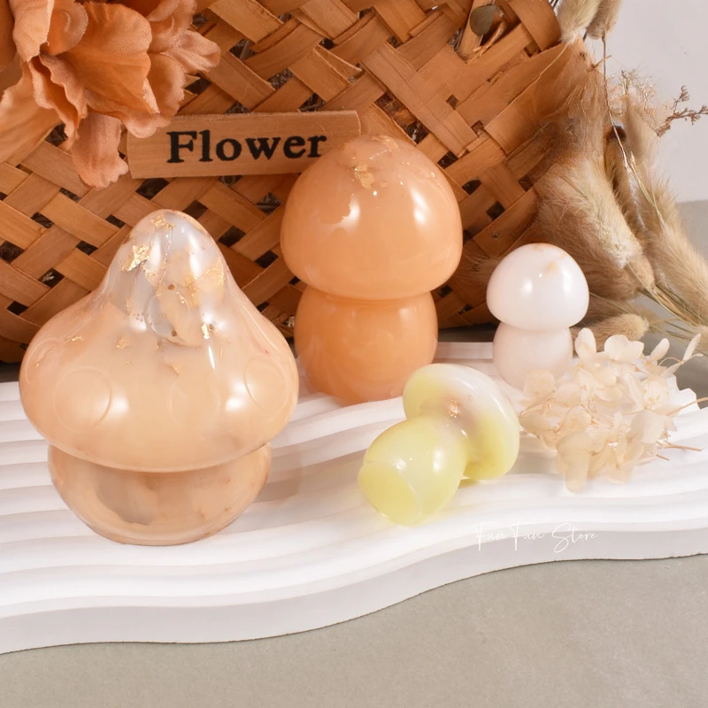 Cetakan silikon lilin jamur 3D - Soap Making Additives ulasan dan harga