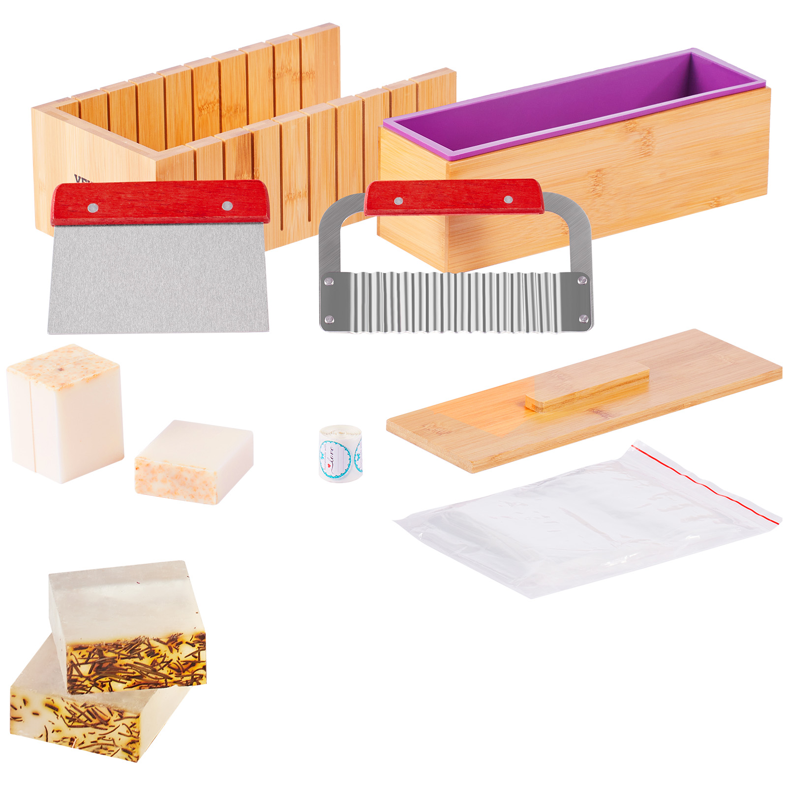 Kit Pembuatan Sabun VEVOR, Kot - Soap Making Vendors ulasan dan harga