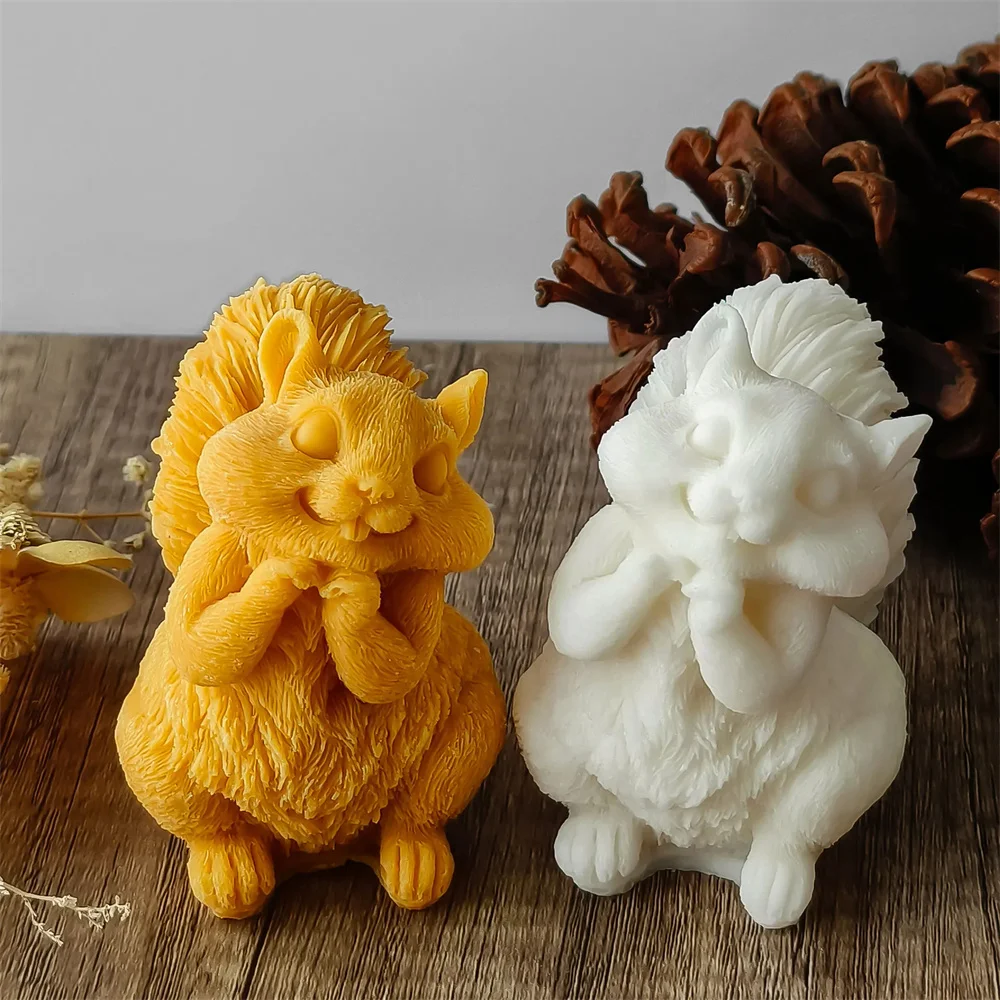 Cetakan Silikon Lilin Tupai Lu - Soap Making Additives ulasan dan harga
