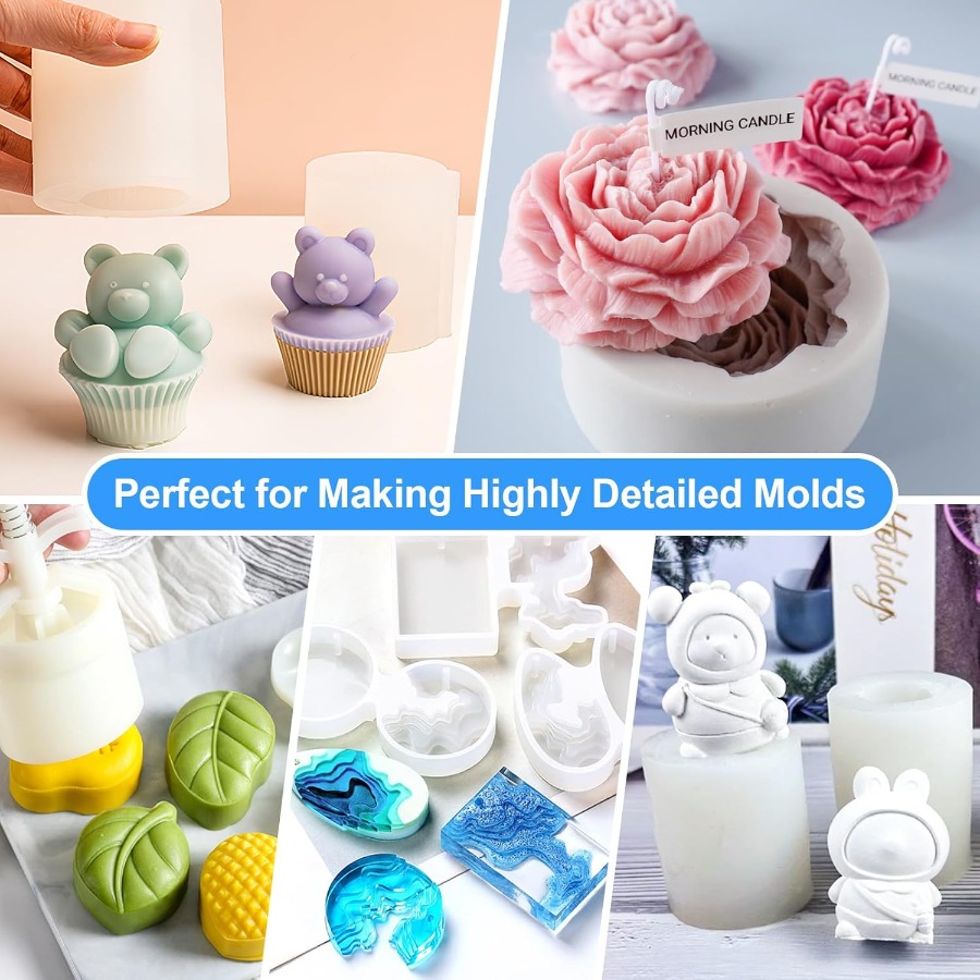 Kit Pembuatan Cetakan Silikon, - Soap Making Vendors ulasan dan harga